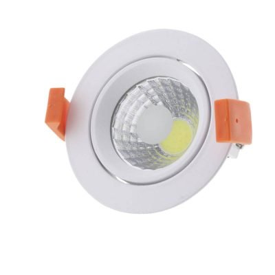 апарати 8w led cob vgradliv reflektor krug rotativen 6000k optonica led makedonija