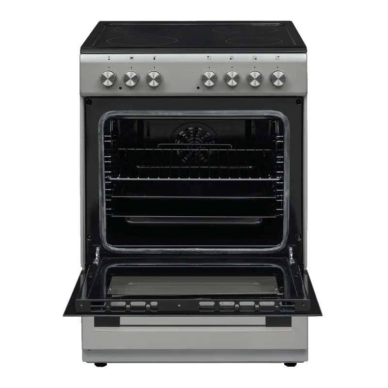 VOX Шпорет Електричен CHT 6105 S рамна плотна / A / вентилатор / 69L / инох - Image 3