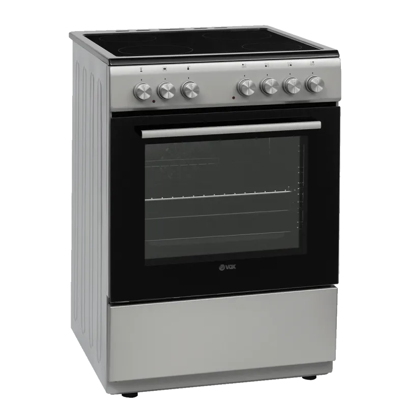 VOX Шпорет Електричен CHT 6105 S рамна плотна / A / вентилатор / 69L / инох - Image 4