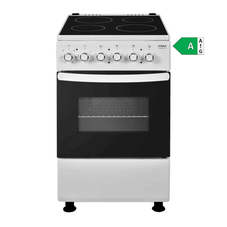 VIVAX HOME Електричен шпорет FC-04502VCF WH