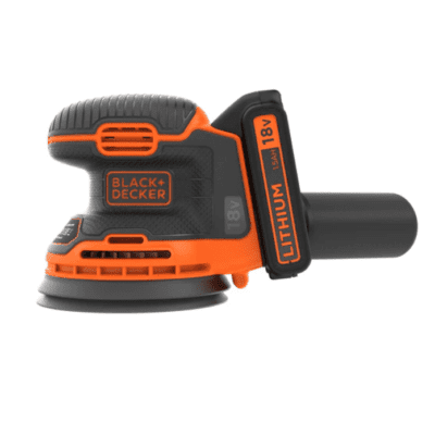 18V Аку. ротациска ексцентар брусилка 1,5Ah Black+Decker Black+Decker | Технома